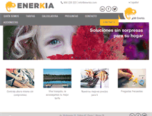 Tablet Screenshot of enerkia.com